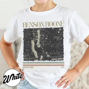 [Sale off up to 50%] Benson Boone Vintage T-shirt, Graphic Streetwear T-shirt