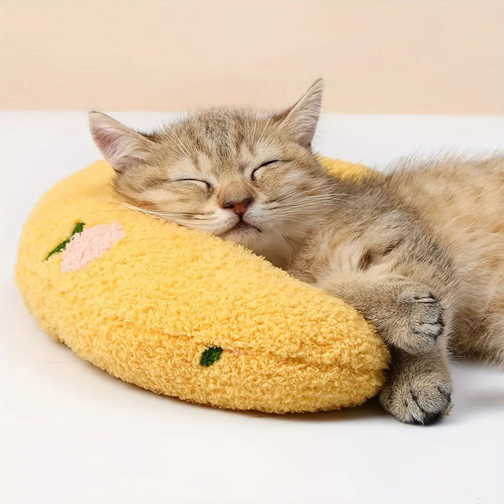 Pet Plush Pillow, Donut Shape Pet Seat Cushion, Comfortable Toy for Cats and Dogs, Joint Pain Relief Pet Bed, Washable Pet Pillow, Soft Sleep Accessory