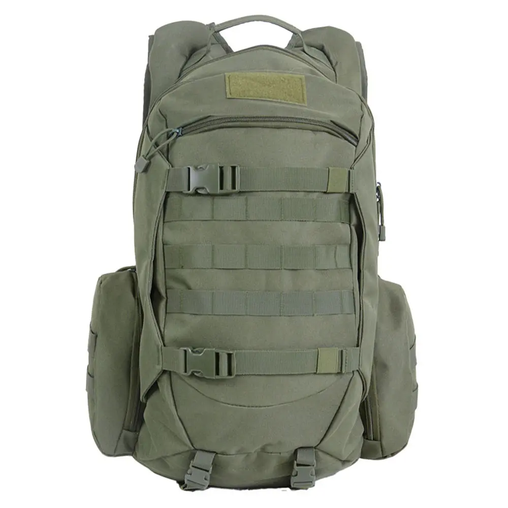 Outdoor new camping hiking backpack 45L large capacity shoulder men tactical camouflage flat shark backpack