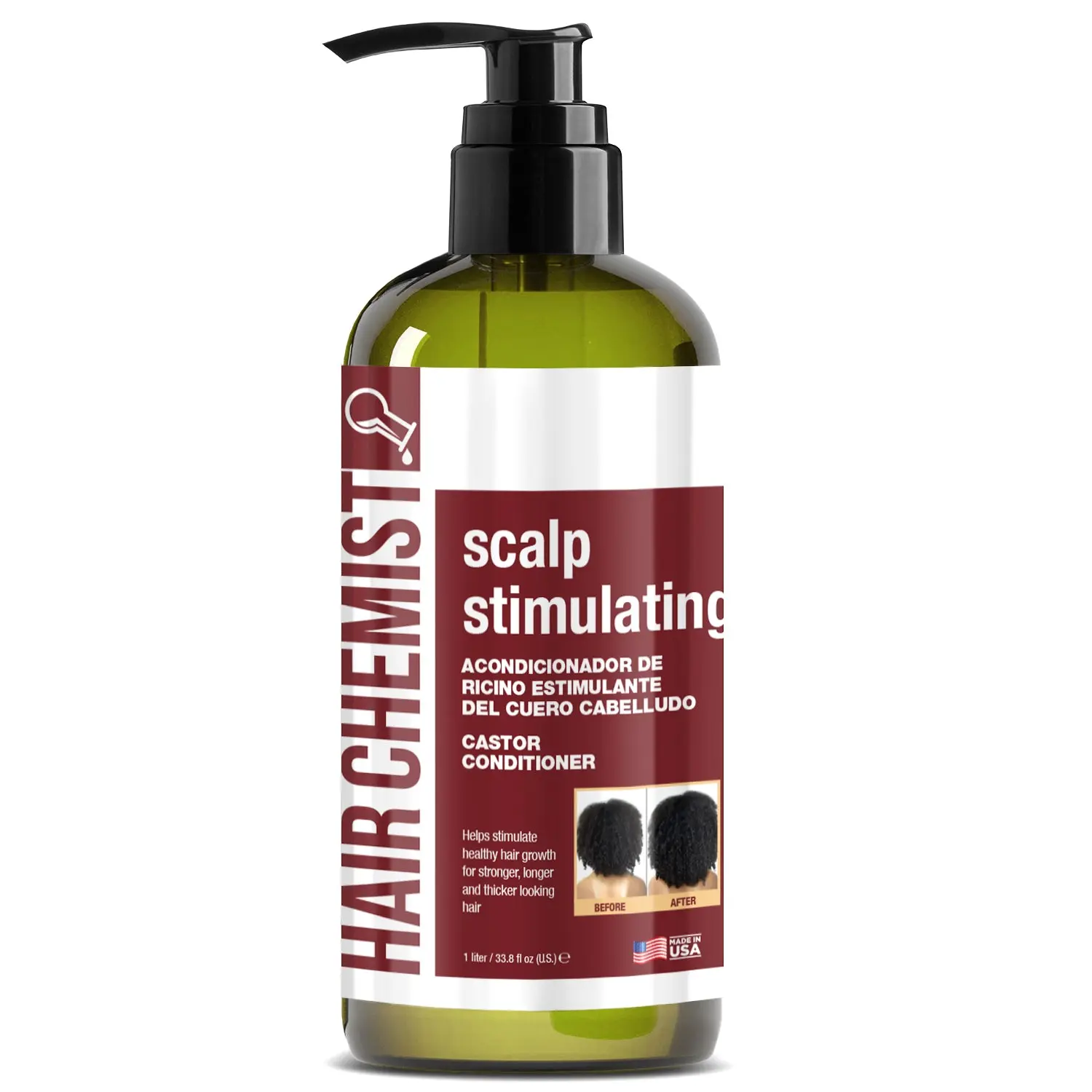 Hair Chemist Scalp Stimulating Castor Oil Conditioner