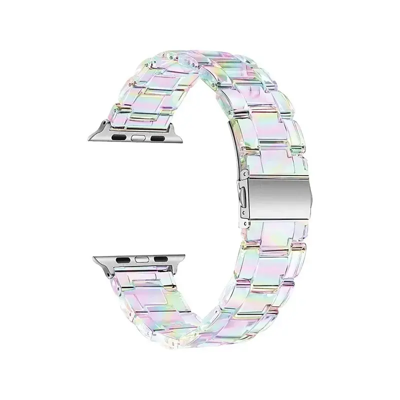 BROULIT Fashionable Watch Band (Band Only), 1 Count Smart Watch Straps Adjustable Lightweight Watch Band for Women & Men, Wearable Accessories Compatible with Apple Watch Series Ultra3 2 1 S10/SE/S9/S8/S7/S6/S5/S4/S3/S2/S1