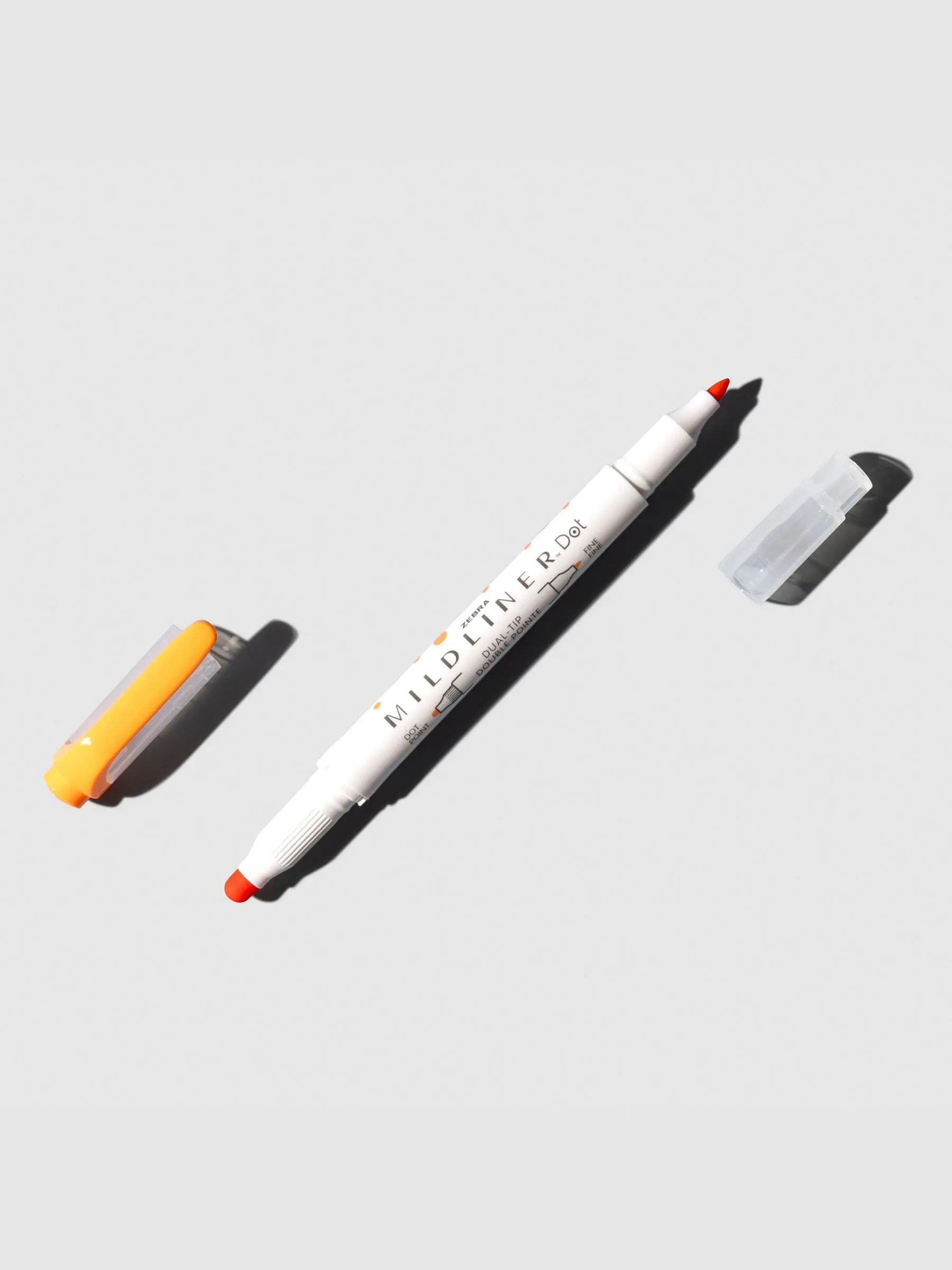 Zebra Mildliner Dual Tip Dot Highlighter Zebra Mildliner Dual Tip Dot Highlighter