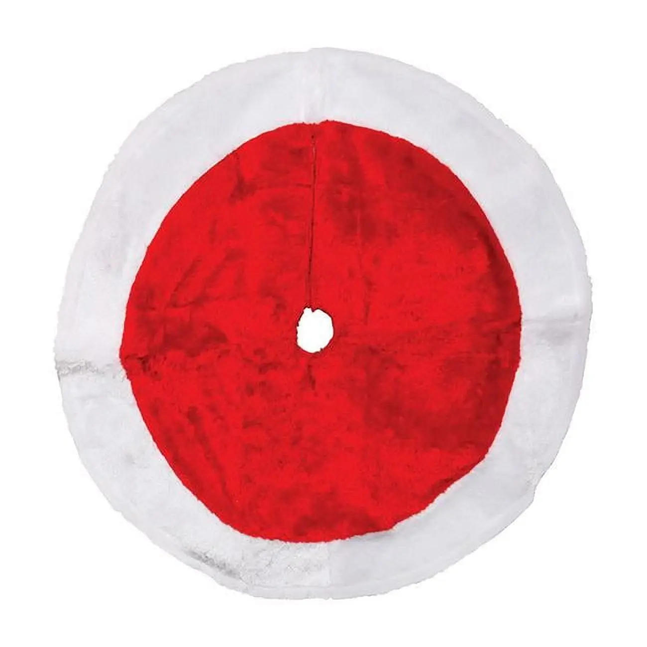 Dyno 9750548 Plush Christmas Tree Skirt, Red - Pack of 6, Adds Flavor to Indoor Holiday Decorations
