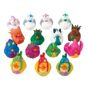 2" - 2 1/2" Bulk 48 Pc. Magical Characters Rubber Ducks Assortment