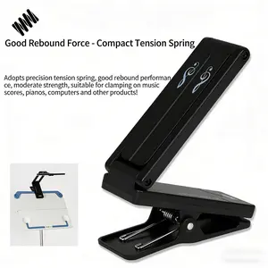 Aroma Aroma Sheet Music Stand Lamp, Adjustable Brightness, USB Foldable, Clip-On Musical Instrument Accessory