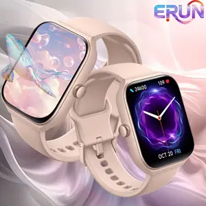 Erun Smartwatch Upgrade Version, Wireless Call & Fitness Tracker, Unisex High-Performance Sports Watch, Multiple Sport Modes, Step Counter