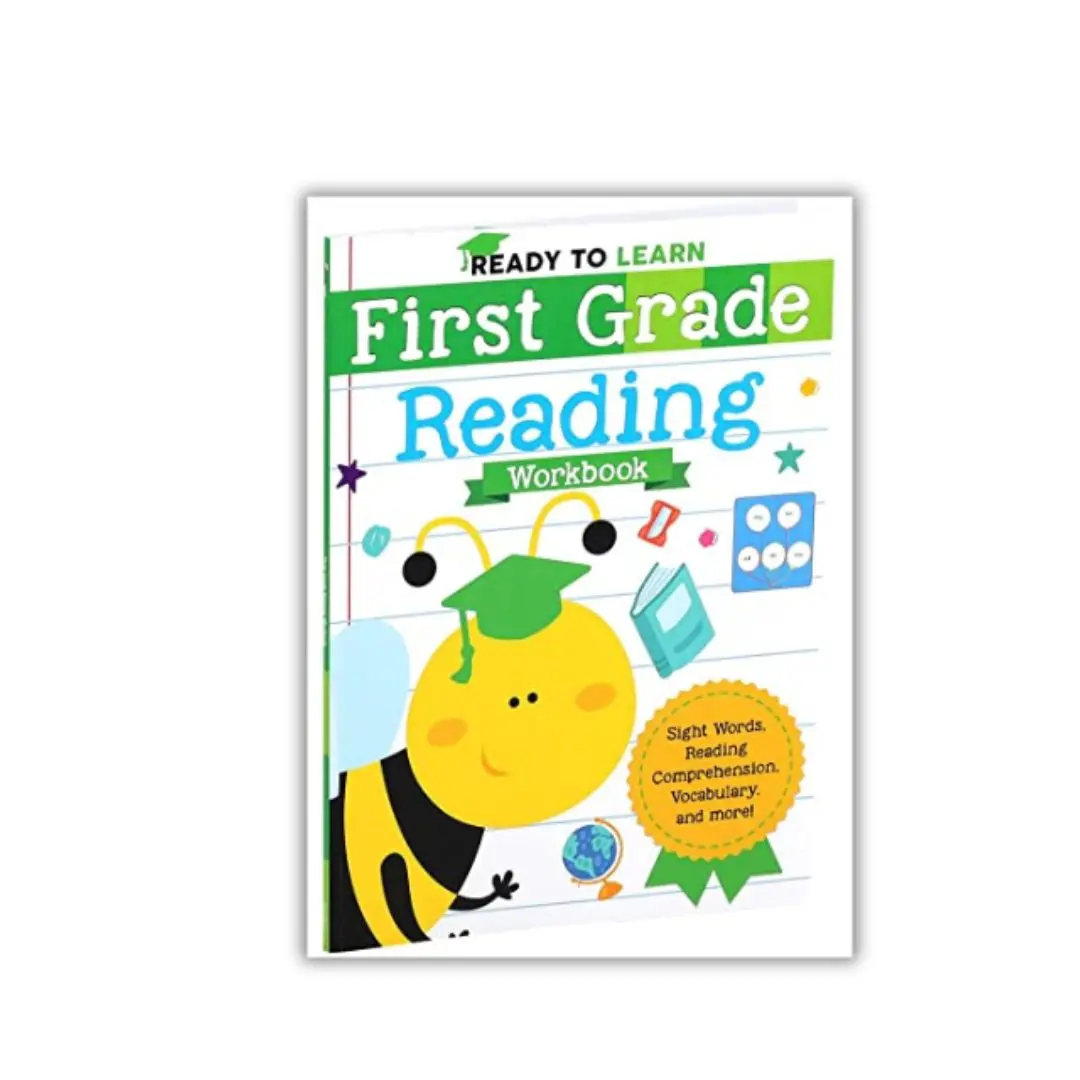 Ready to Learn: First Grade Reading Workbook: Sight Words, Reading Comprehension, Vocabulary, and More!
