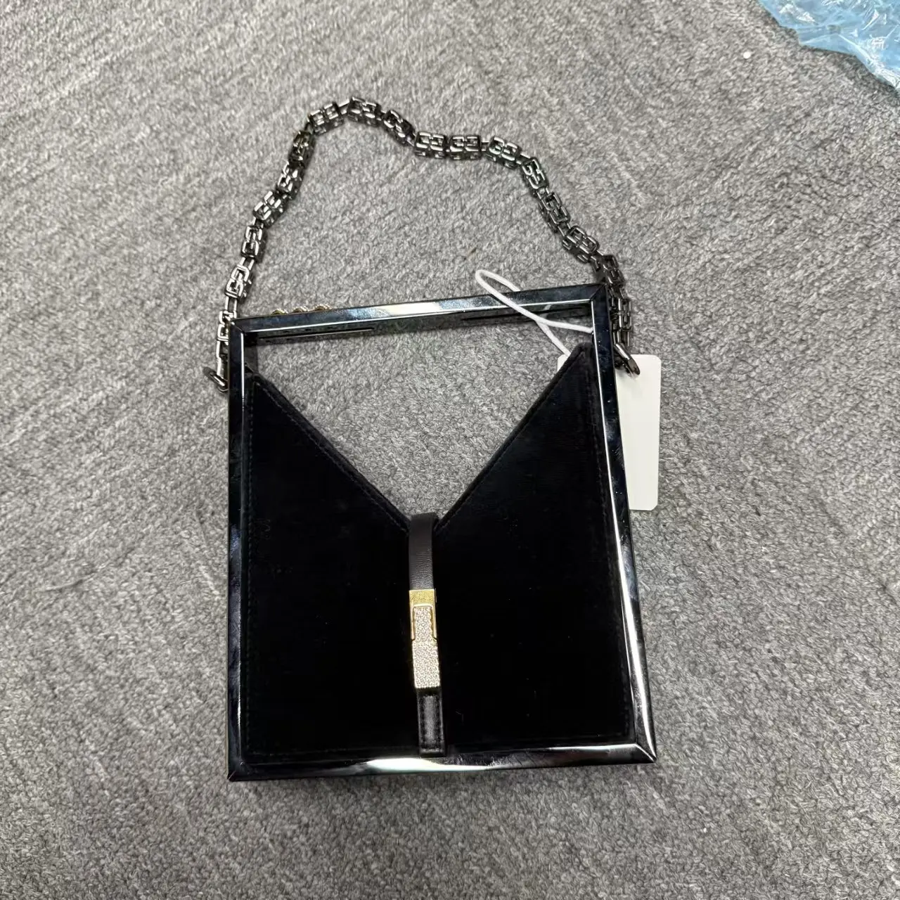 Pre-owned GIVENCHY Cutout Mini Box Bag