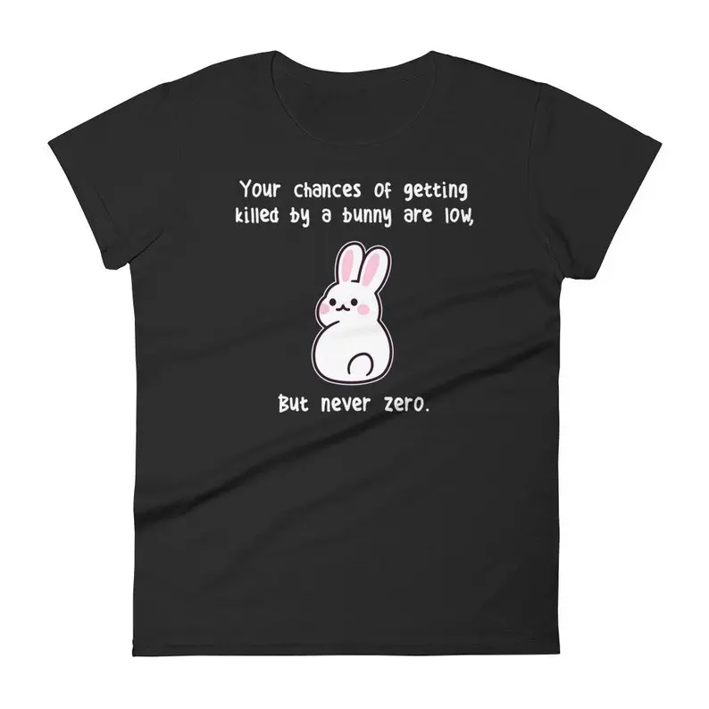 Rabbit Shirt, Women Men, Funny Rabbit Lover Gift, Cute Bunny T-shirt, Pet Tshirt, White Rabbit, Rabbit Mom, Dad, Gift For Him, Her, Easter