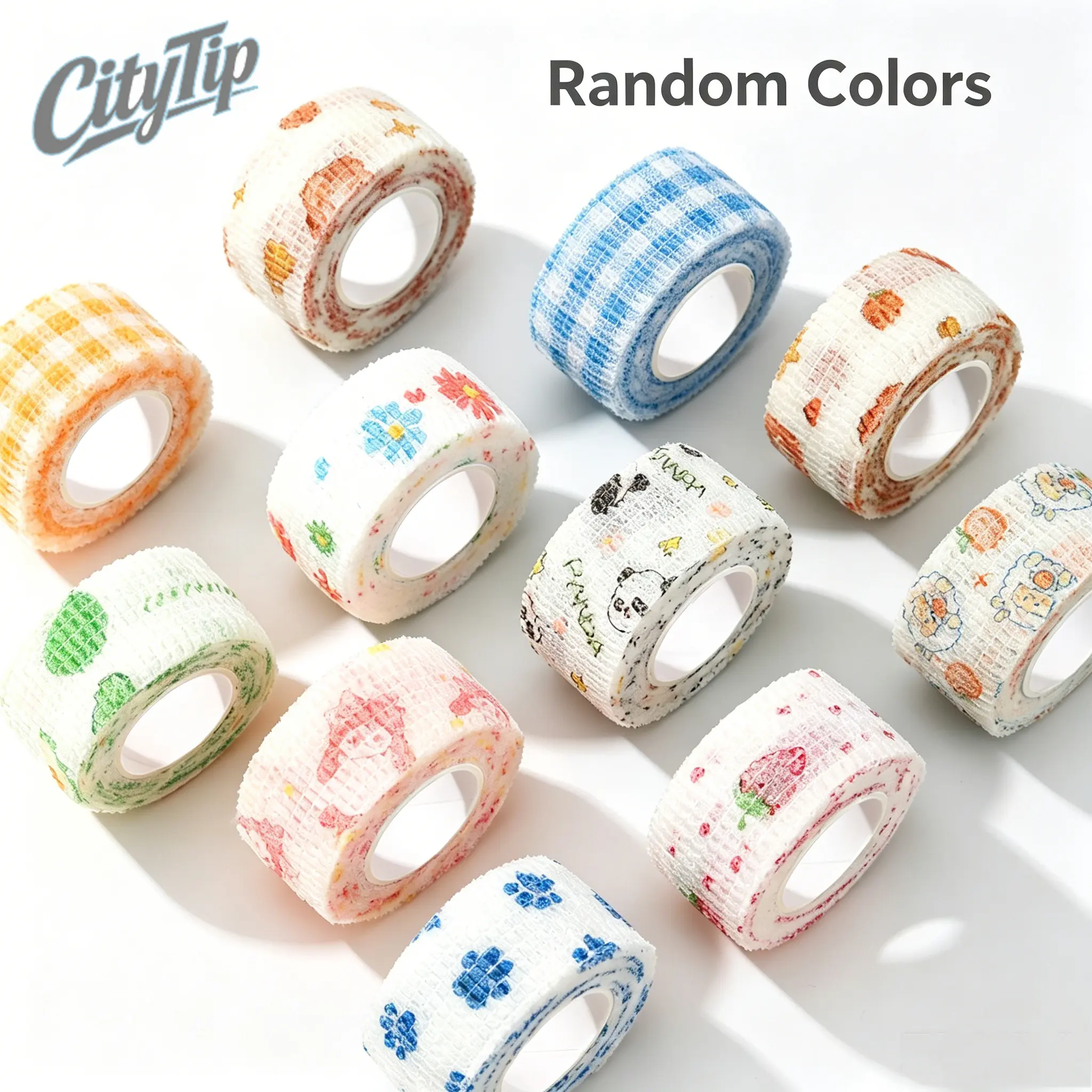 Self-Adhesive Finger Wrap Tape, Anti-Callus Finger Protection Bandage, Cohesive Finger Tape for Writing, Drawing, Crafting, Gaming & Sports, Breathable Anti-Abrasion Finger Guard, Nail Protection Wrap, Flexible Self-Stick Bandage,