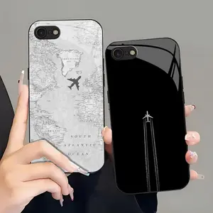 Suitable for [iPhone Se 2] high-end phone case🤩，a wide variety of airplane designs are available, offering a sophisticated and minimalist aesthetic，drop-resistant and fingerprint-proof YM99