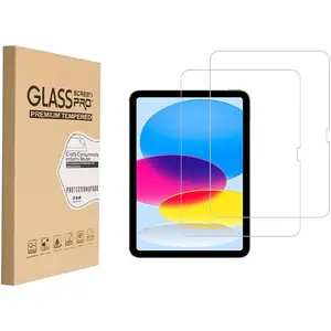 Design for  iPad 10th Generation 10.9 Inch (2022) Tempered Glass Screen Protector, Anti Scratch, Bubble Free,High Definition(2 Pack)