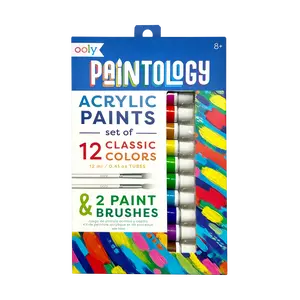 Paintology Acrylic Paint Set - Classic Colors - Set of 12