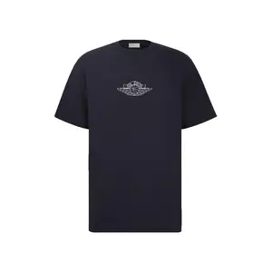 Dior x Jordan Wings T-shirt Navy