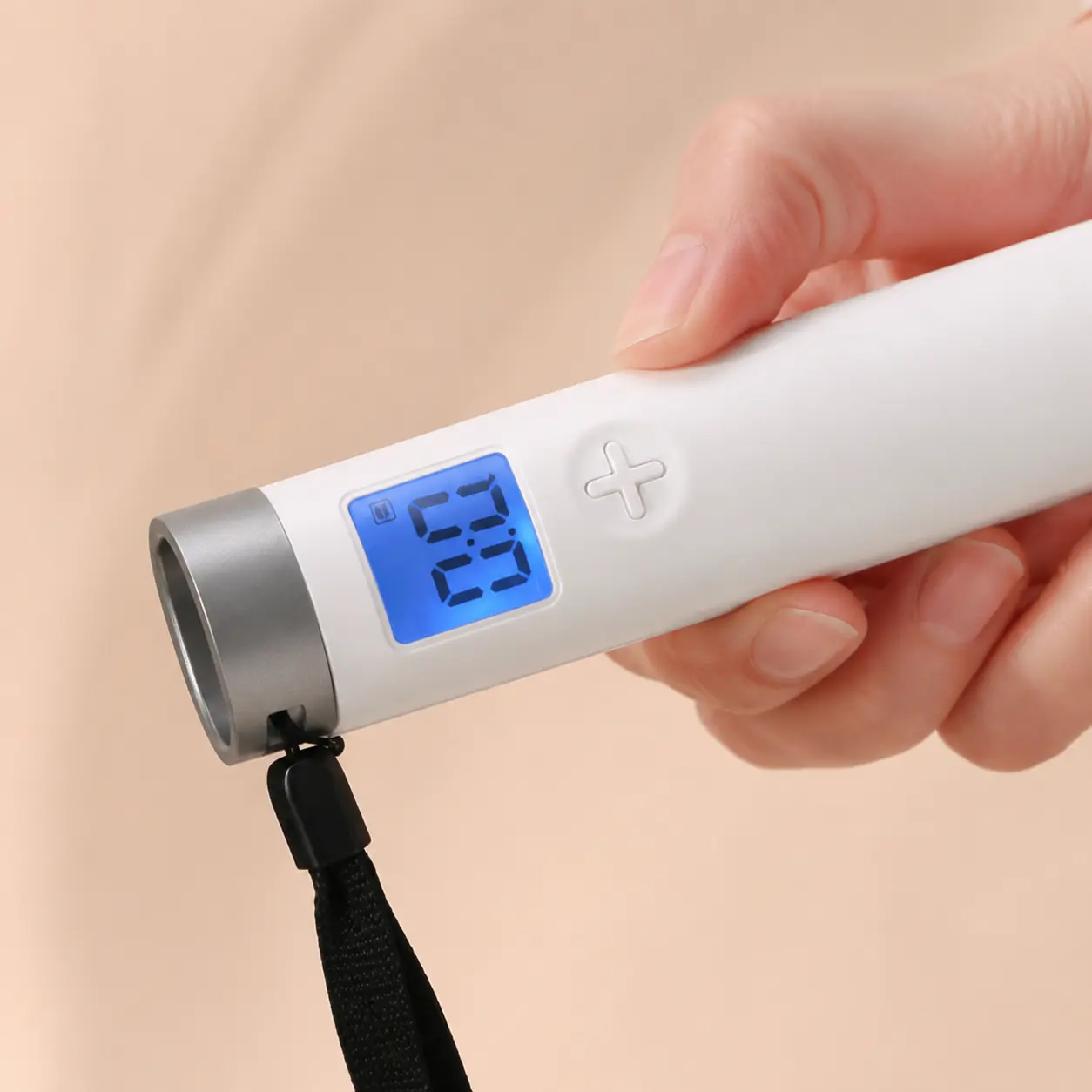 Adjustable Strap Portable Digital Luggage Scale, 1-Piece Handheld LCD Display Hanging Weighing Device for Travel Luggage Weight Measurement, Adjustable Strap Luggage Scales
