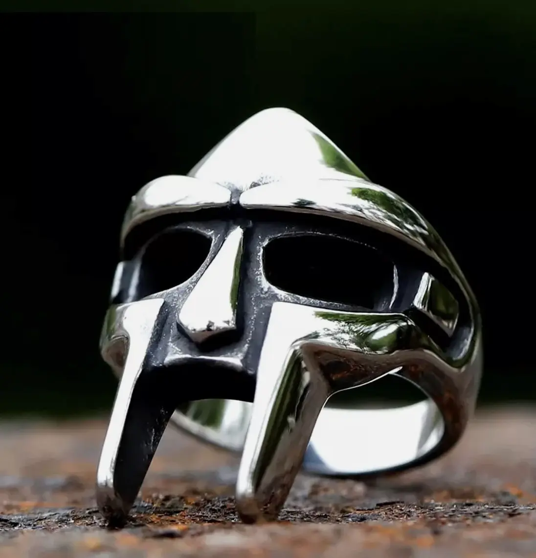 MF DOOM Ring MF Doom Mask Gladiator Style Ring | One Size Ring | Hip-Hop Classic Accessory