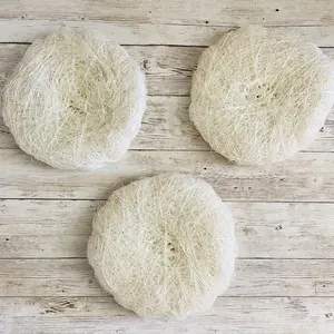 5x Mexican Natural Ixtle Scrubs Exfoliating Scrubs Eco Friendly 100% Natural Fibers Estropajo de Ixtle Mexicano
