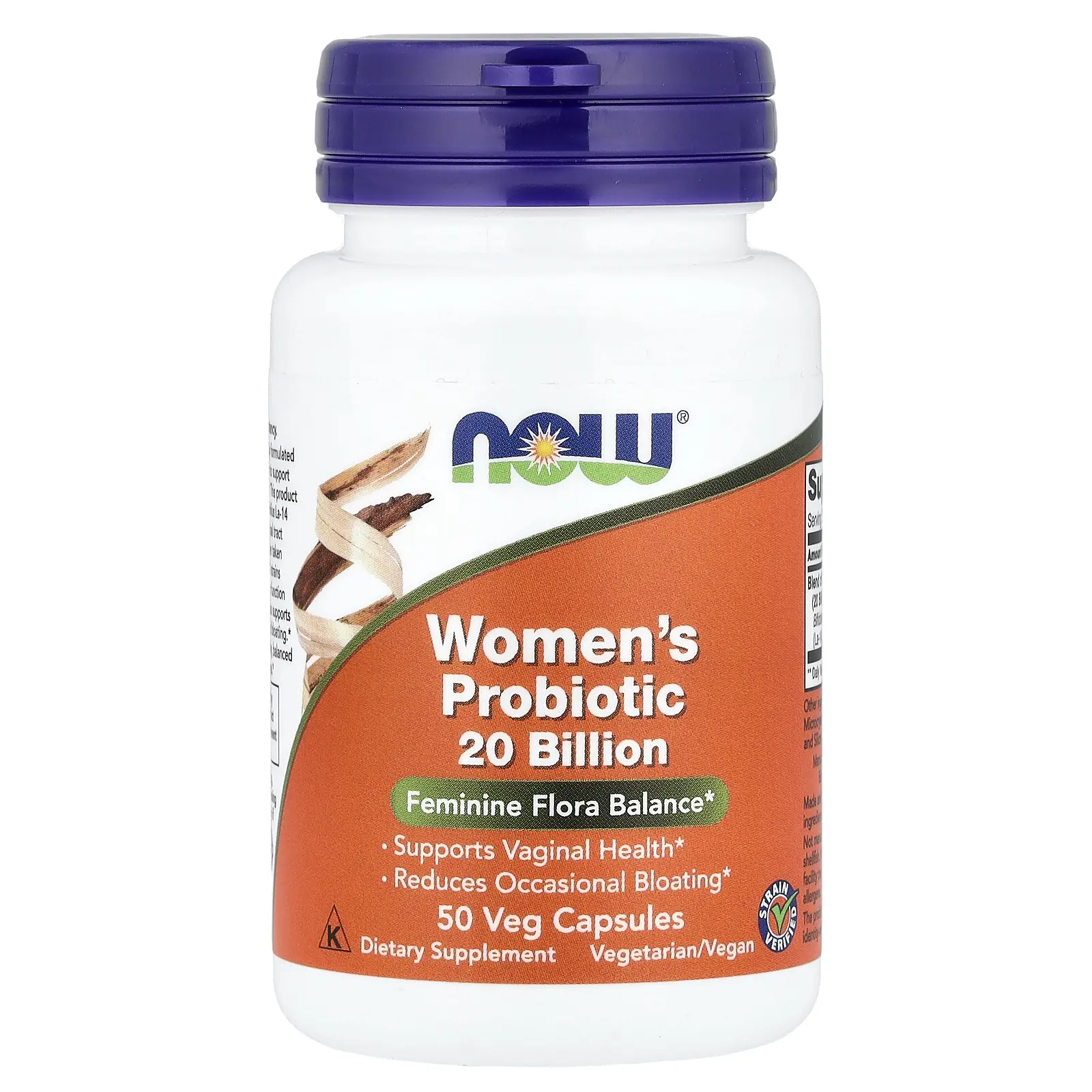NOW Foods Woman's Probiotic, 20 Billion, 50 Veg Capsules