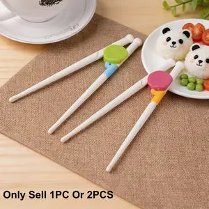 Training Chopsticks Set for Kids & Adults Beginner Learners, Useful Tableware Design with Helper Features, Durable Chopstick Pair
