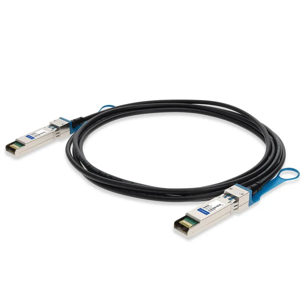 AddOn Dell 470-AAVH 10GBase-CU SFP+ to SFP+ Passive Copper Direct Attach Cable, TAA Standards Complying, MSA Standards, 1.0m Length