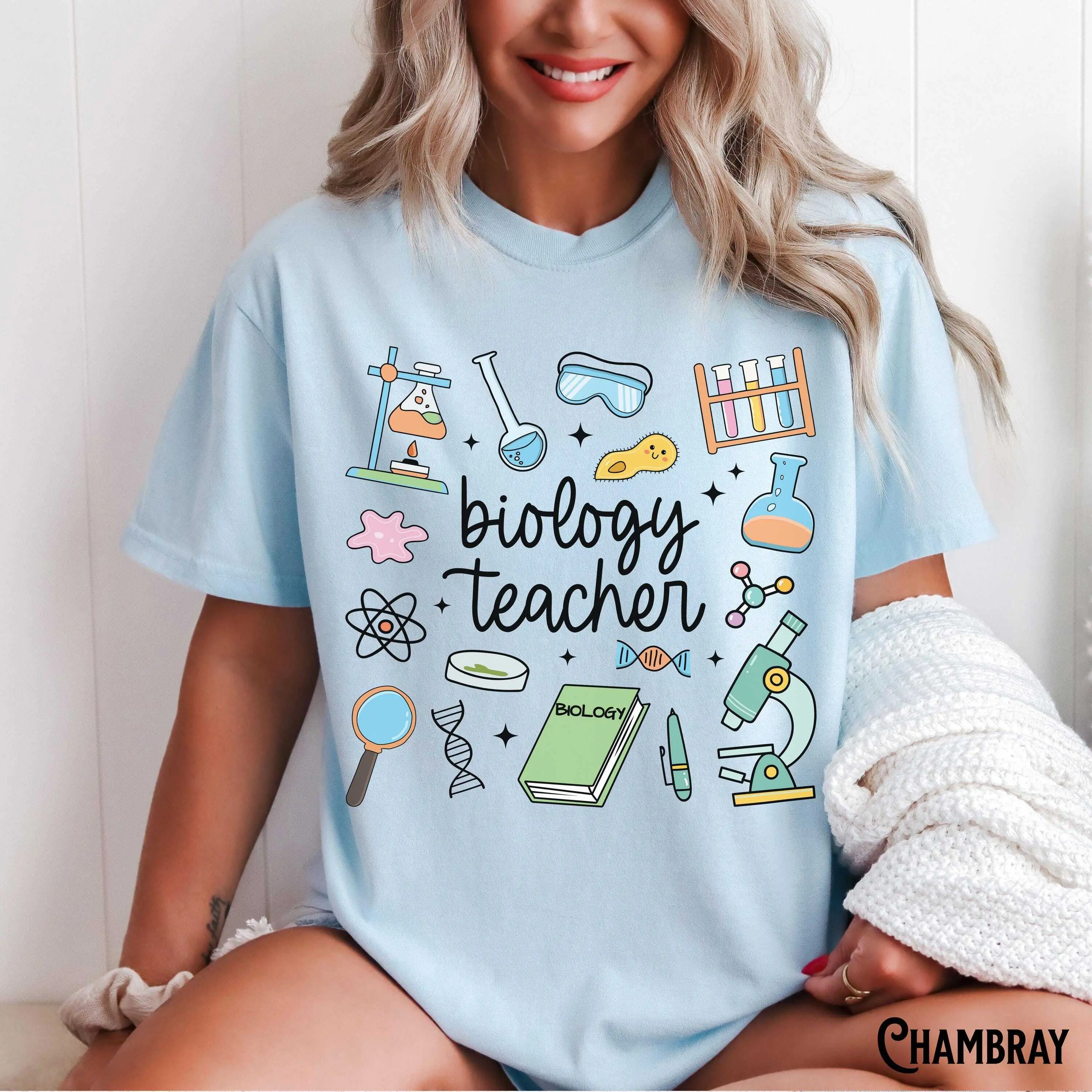 Biology Teacher Shirt,  Science Tee, Molecular Biology Shirt,  Coquette Science Teacher