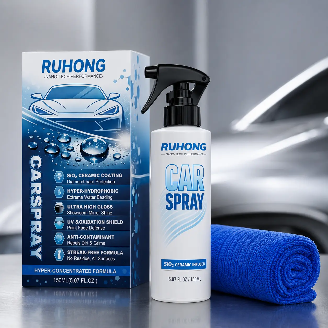 Car Coating Spray Quick Nano Shine Scratch Dust-Proof Long-Lasting Paint Enhancer  Renovation Beauty detailing too Maintenance Paint Care Solution  DIY Car Care Product