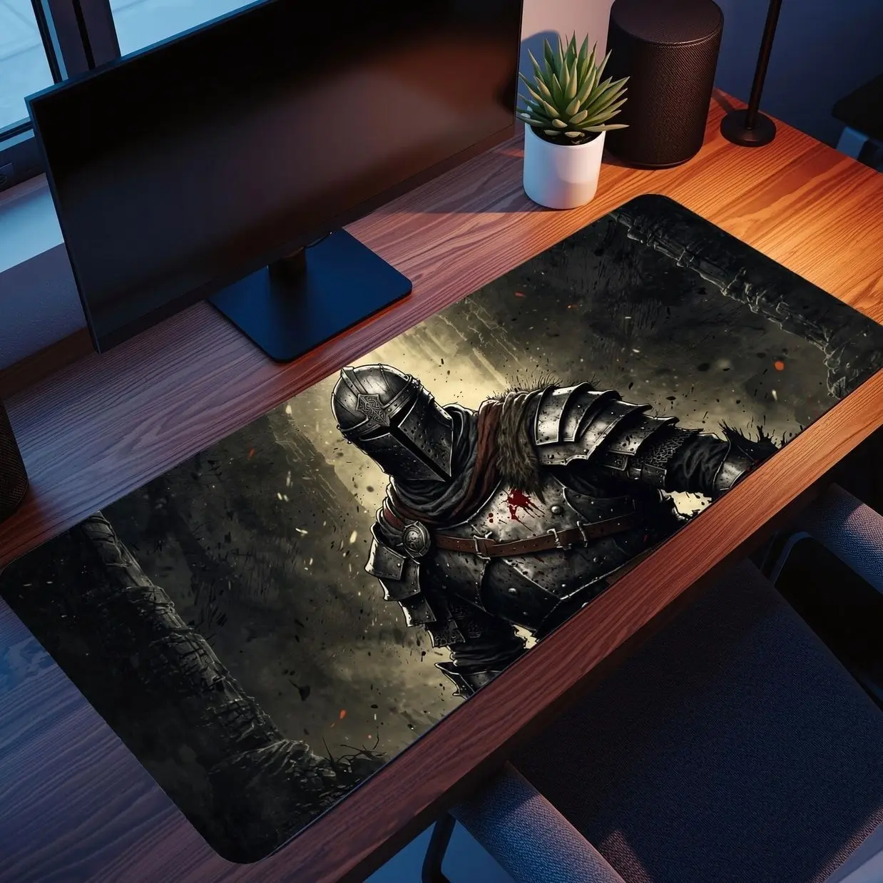 Dark Souls Gaming Mouse Pad: Spill-Resistant, Non-Slip, Personalized