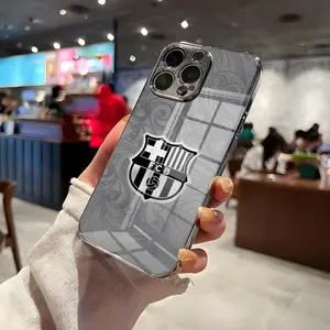 Barcelona  Phone Case for iPhone 17 Pro Max 15 Pro 16 14 Plus 12 13 Mini 11 Pro Shockproof Protective Glass cover