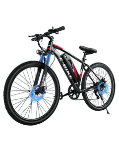 1500W Lightweight E-Bike | 50+ Mile Range & 25MPH | UL Certified | For Commuting & Mountain Adventure