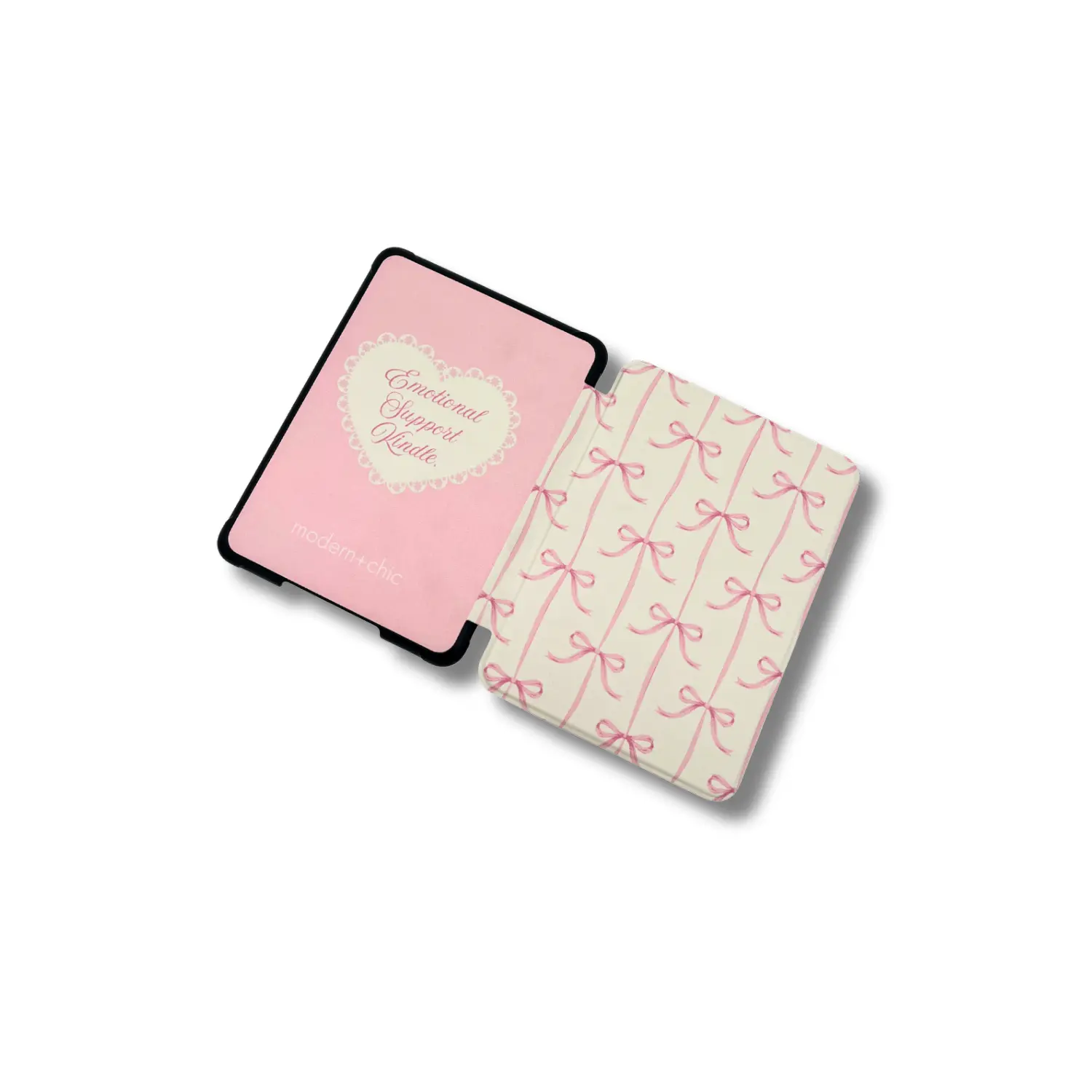 Emotional Support Kindle eReader Case - Lightweight Digital Products Accessory with Strap, Sweet Heart Design for E-Reader Device