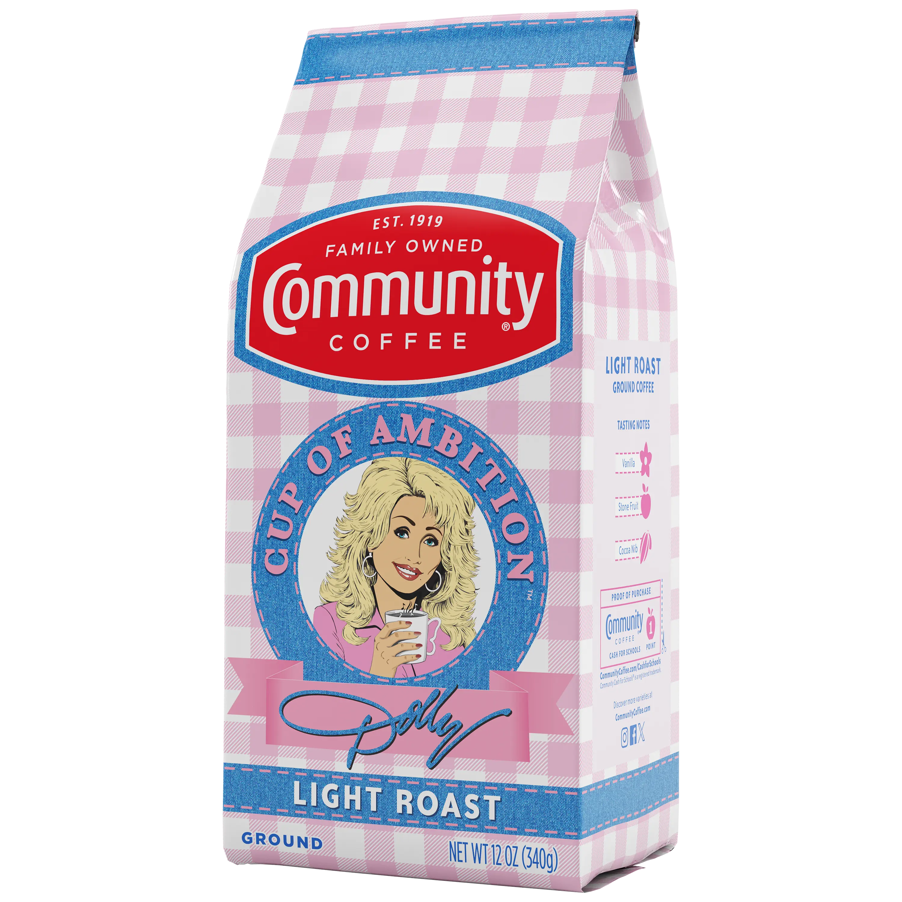Dolly Parton’s Cup of Ambition™ Ground Coffee | Light Roast