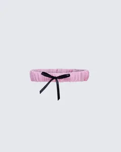 Giselda Pink Thigh Garter