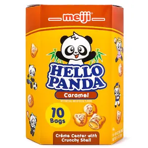 Meiji Hello Panda Cookies Caramel Filling 9.1oz