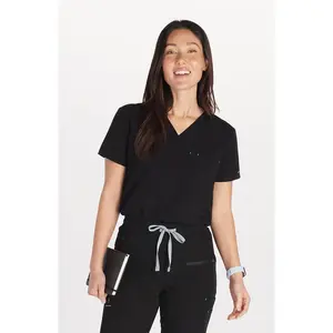 Mayfair V Neck 2-Pocket CORE Scrub Top Fit Shirts