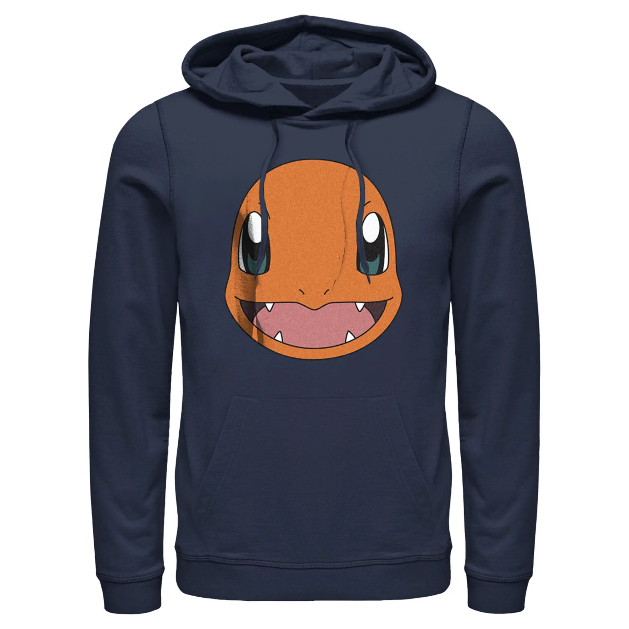 Men's Pokemon Charmander Smile Pull Over Hoodie