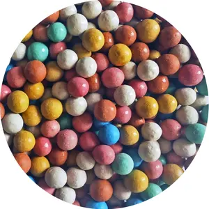 Natural Organic Leca Balls for Orchid, Succulents, Hydroponics, Decoration, (Colorful-1, 2 lbs)