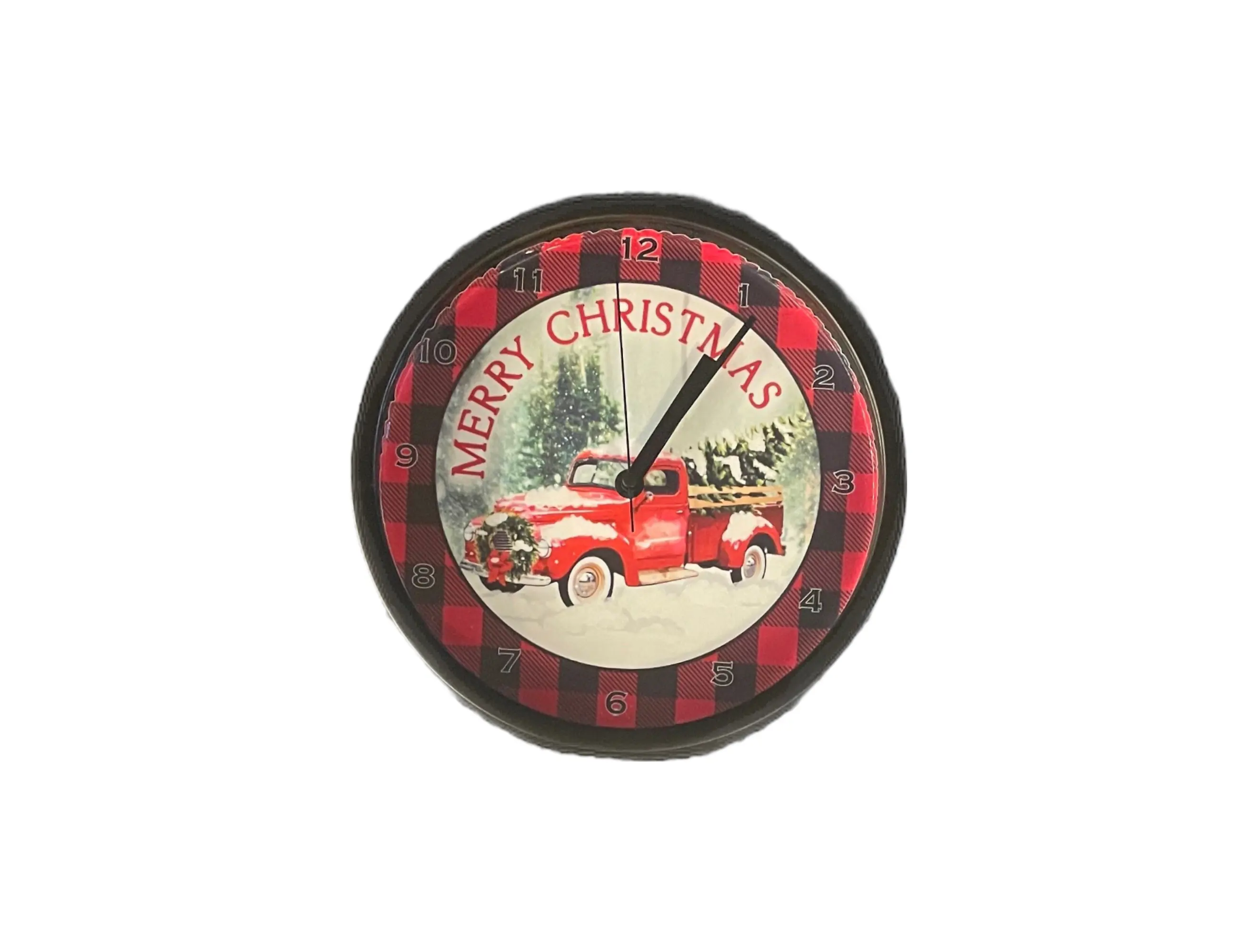 Christmas Truck 9" Wall Clock