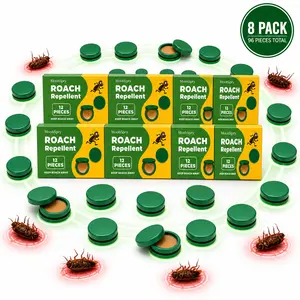 Indoor roach bait gel and trap, - 96 pieces, roach killer - home outdoor pest control dragonfly bug repellent bear spray advion cockroach Roach Bait Trap Kit moon moons  pry Cockroach Killer Repellent Set