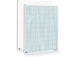 Graph Double Sided Whiteboard 9"x12"