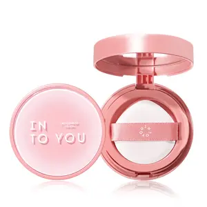 INTO YOU Air Cushion Blush, Long-lasting, Hydrating, Lightweight Glow, Cosmetics, Make up diffused blush, toasted teddy blush