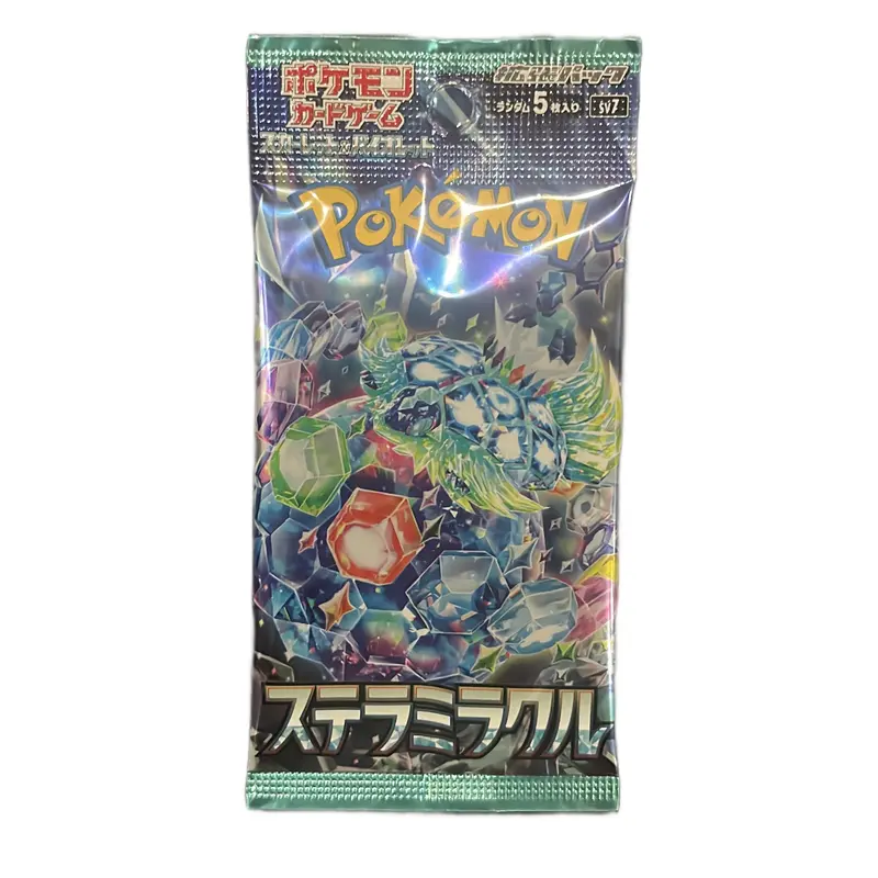 miracle crystal booster box Pokemon Card TCG "Stellar Miracle" Korean Booster(30 Packs) Box New Se   mongkletoyz