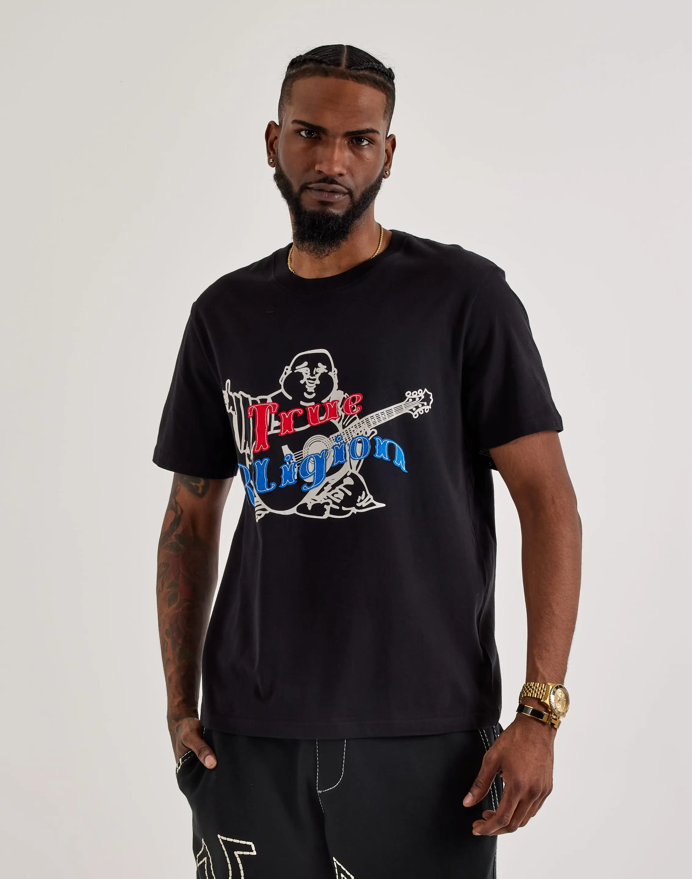 Mens True Religion Original Stitch Tee