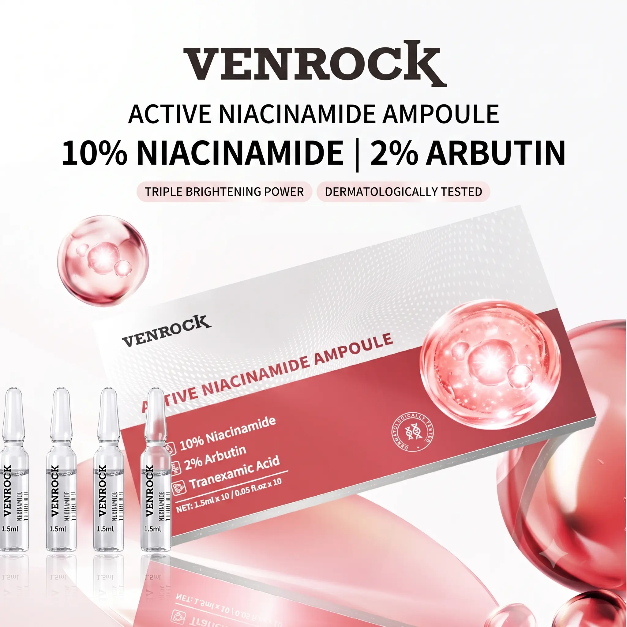 10% Niacinamide Dark Spot Fader Ampoule - Triple Brightening Serum