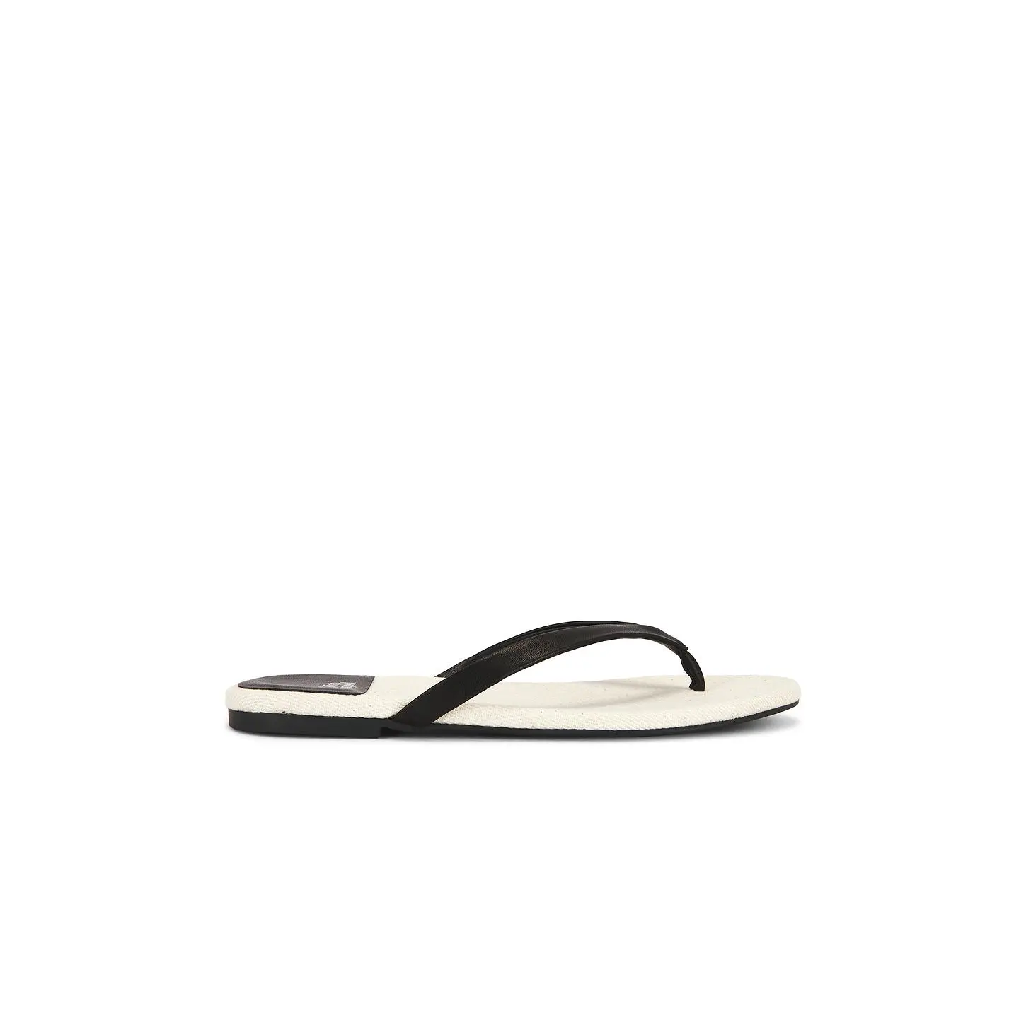 Jeffrey Campbell Kierra Sandal in Black & Cream Combo