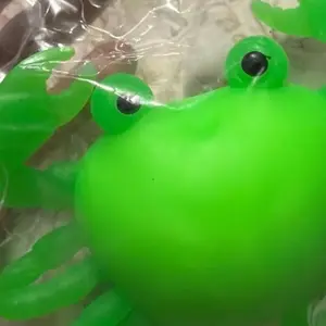 Crab squishy stress ball relief toy