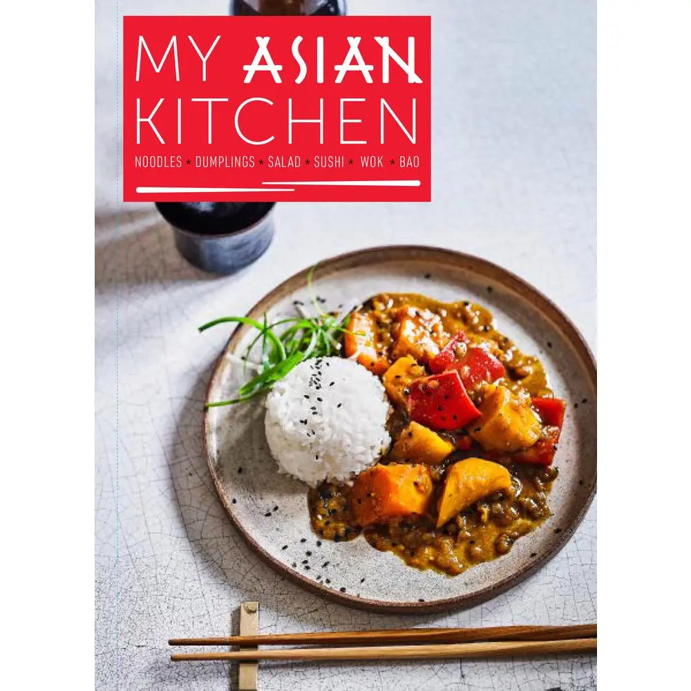 USED Book - My Asian Kitchen: Noodles, Dumplings, Salad, Sushi, Wok, Bao by Joyce, Jennifer (Paperback) - english