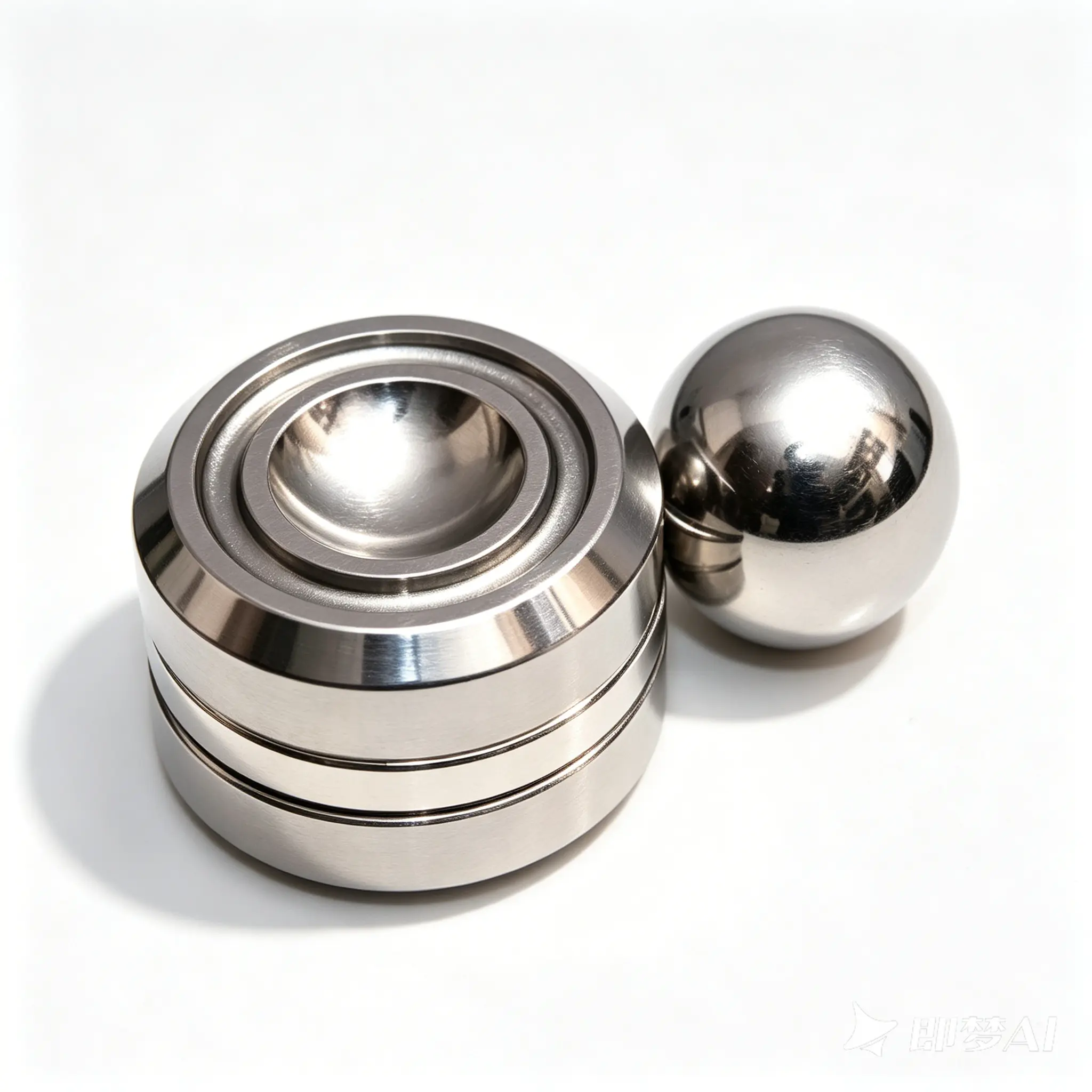 Metal magnetic gyroscope simple magic children's puzzle toy fingertip toy decompression fidget mini satellite adult gift