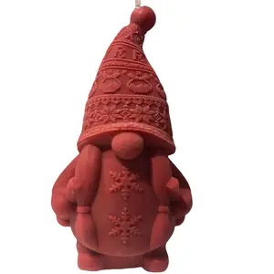 Gnome Girl Candle - Festive Home Decor Ornament - Ornaments