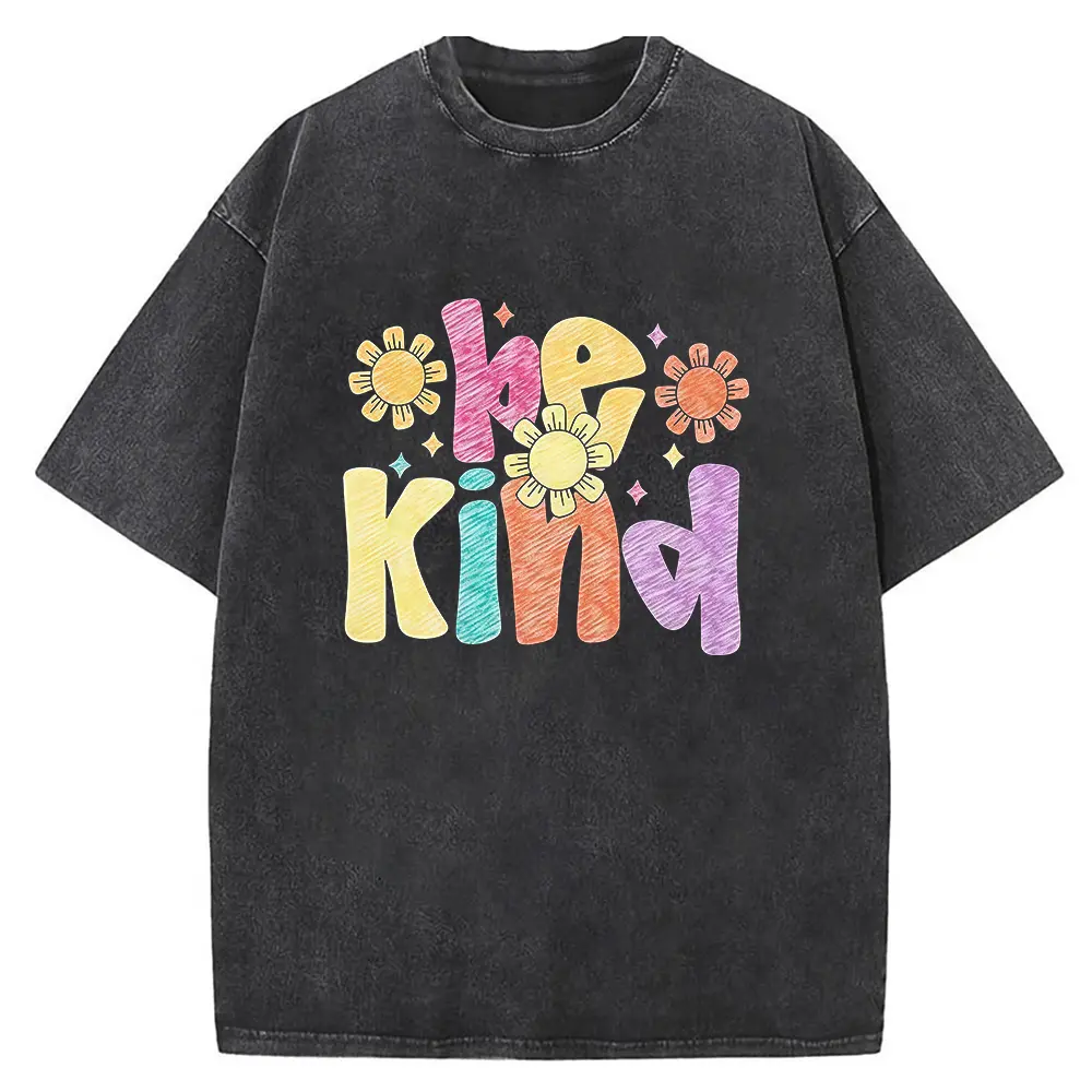 Washed T-shirt-Black