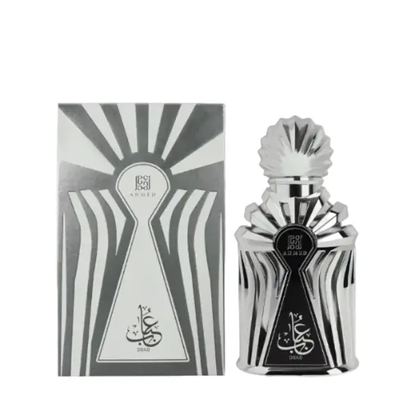 Ahmed Al Maghribi Obab Concentrated Perfume Oil 15ML | Bergamot, Apple, Pink Pepper, Strawberry, Rose, White Musk, Amber & Cedarwood | Unisex Long-Lasting Fragrance